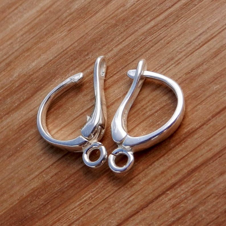 Top Quality Sterling Silver Lever Back Earrings Leverback Ear - Etsy