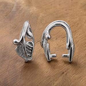 Anhängerschlaufe aus 925er Silber: Gold, Rosegold-Finish