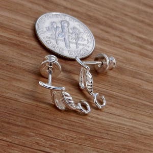 Quality Sterling silver ear post silver earring post stud earring posts earrings findings jewelry supplies