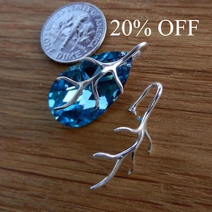 Sterling Silver Pinch Bails for Pendants 925 Findings for Drilled Stones