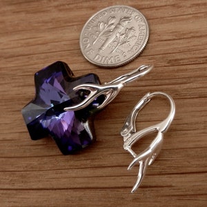 High Quality Sterling Silver Leverback Earrings with Pinch Bail - Sparkle with Style
