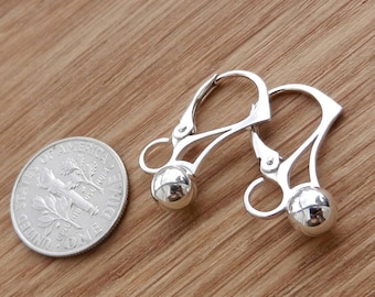 The Most Beautiful Sterling silver lever back silver earrings leverback ear wire lever back earrings lever back earrings findings jewelry