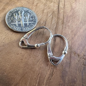 Sterling Silver 925 Leverback Earrings Findings Gold and Rose Gold Options