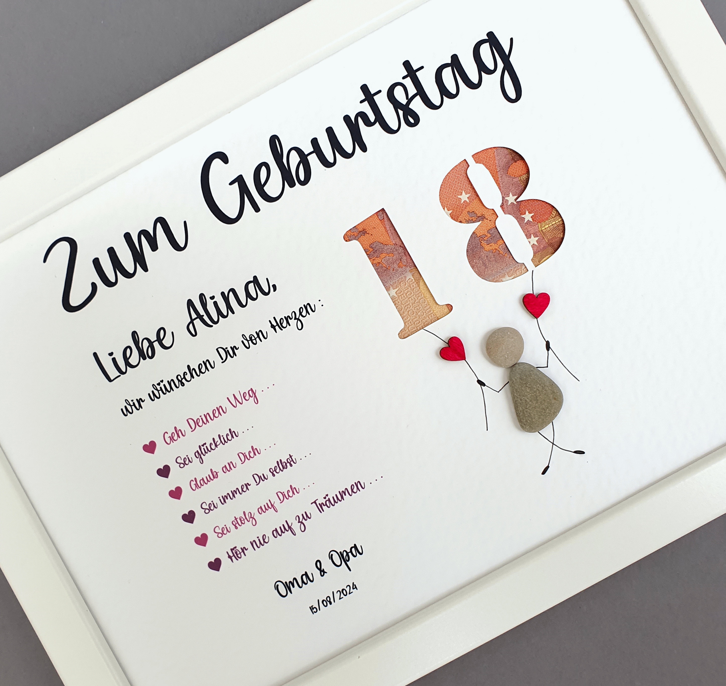 Personalisiertes Armband Mit Geburtssteingravur