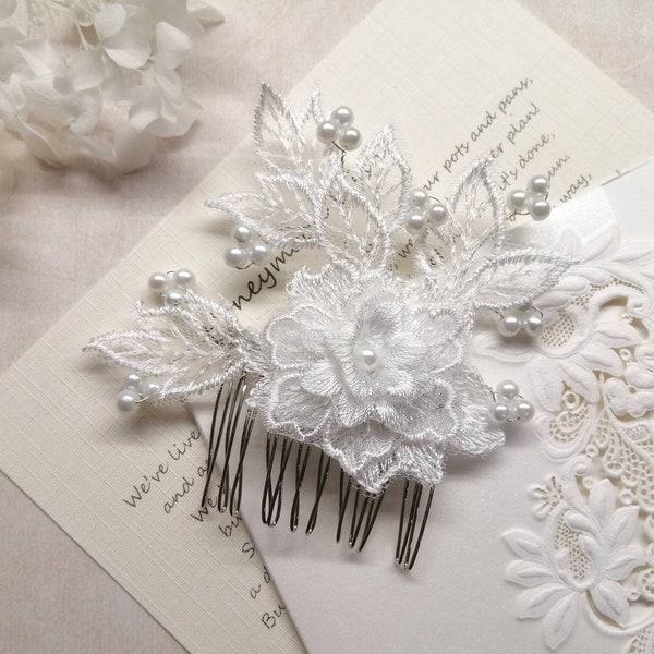 Lace Hair Clips Etsy