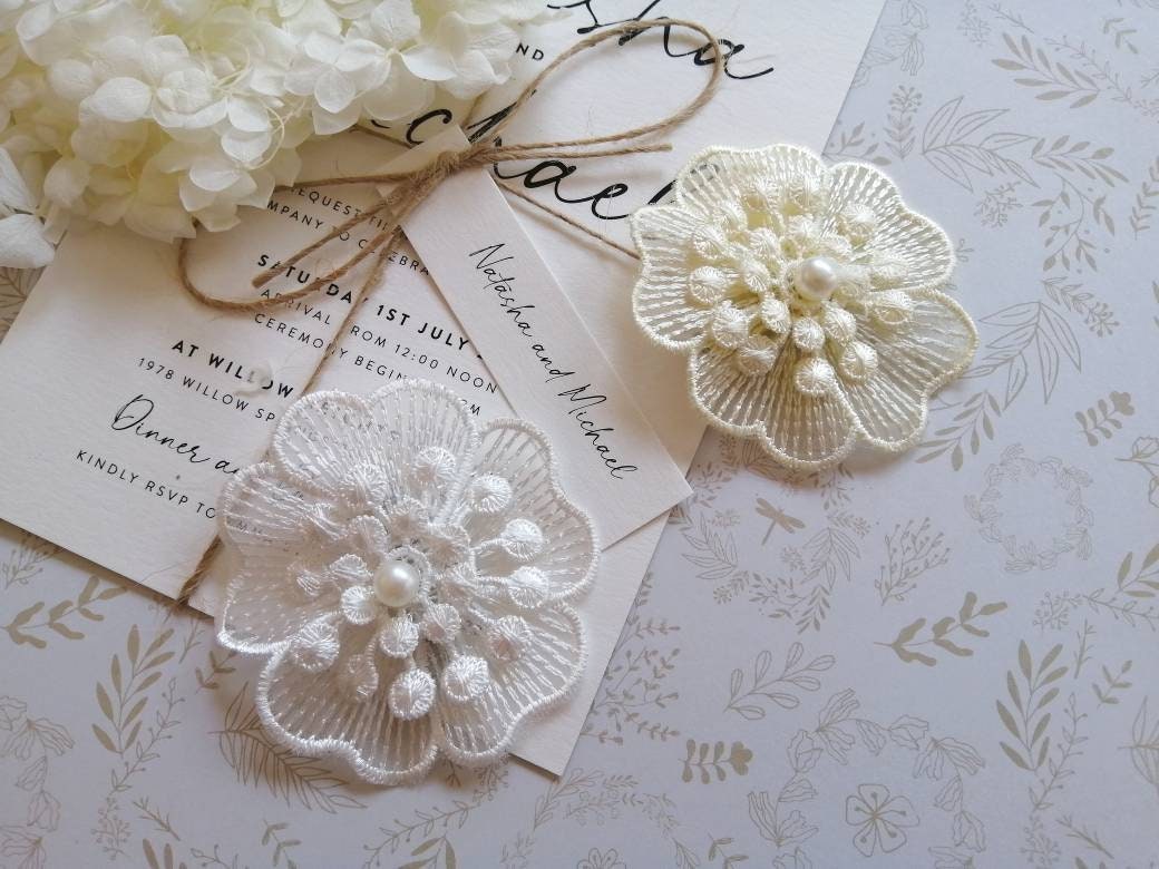 Vintage 2024 lace flowers
