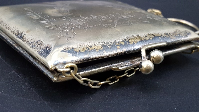 Antique Edwardian EPNS Dance Purse