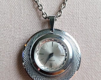 Retro Ritma Ball Orb Pendant Watch With Chain Necklace - Etsy