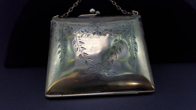 Antique Edwardian EPNS Dance Purse
