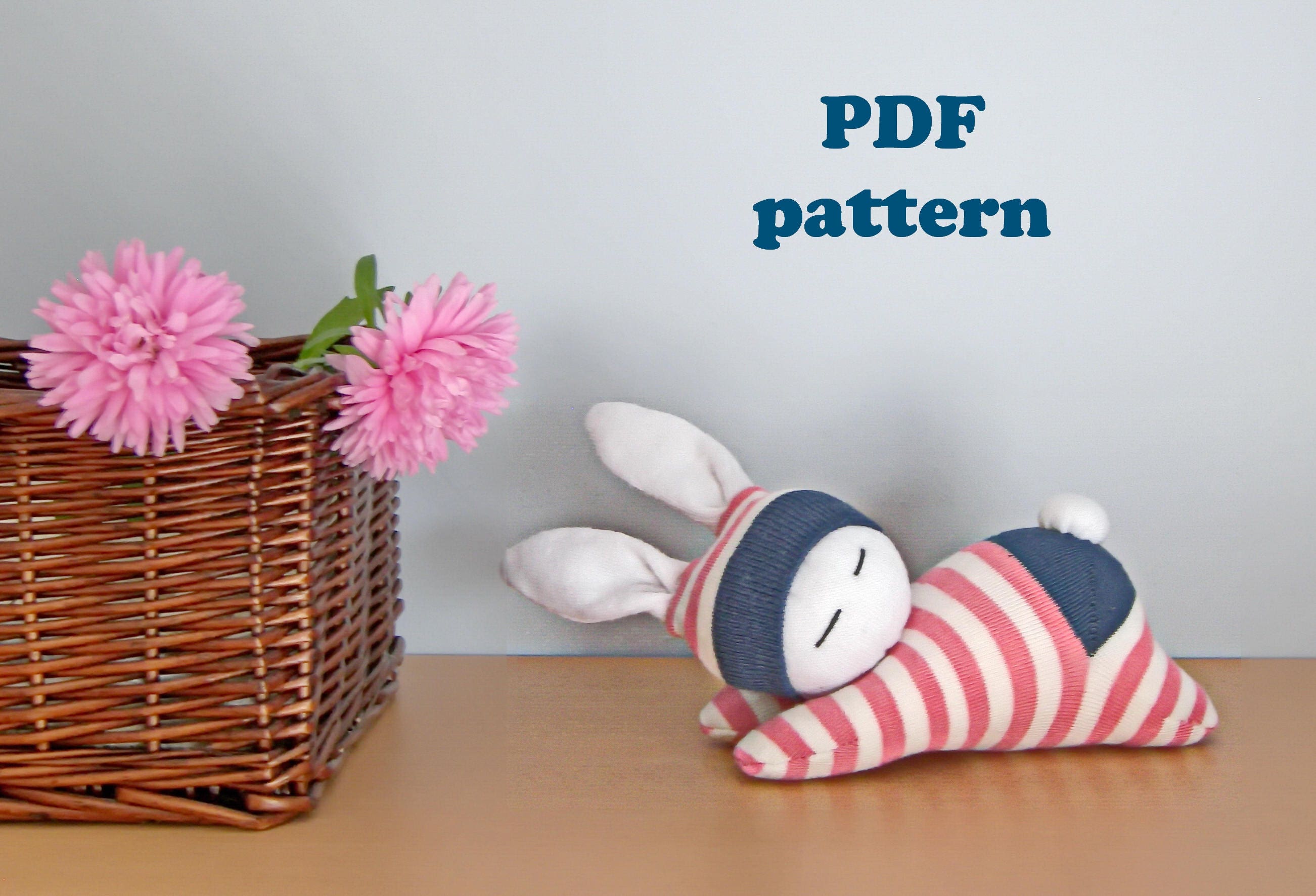 Handmade Supplies :: Sewing & Fiber :: Patterns :: Crochet Patterns :: Bunzo  Bunny Crochet Pattern - Digital Pattern Only