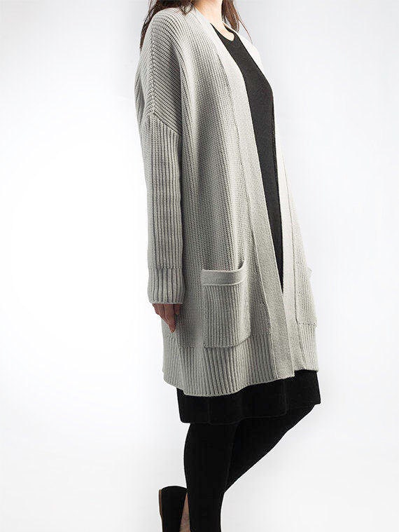 oversized maxi cardigan