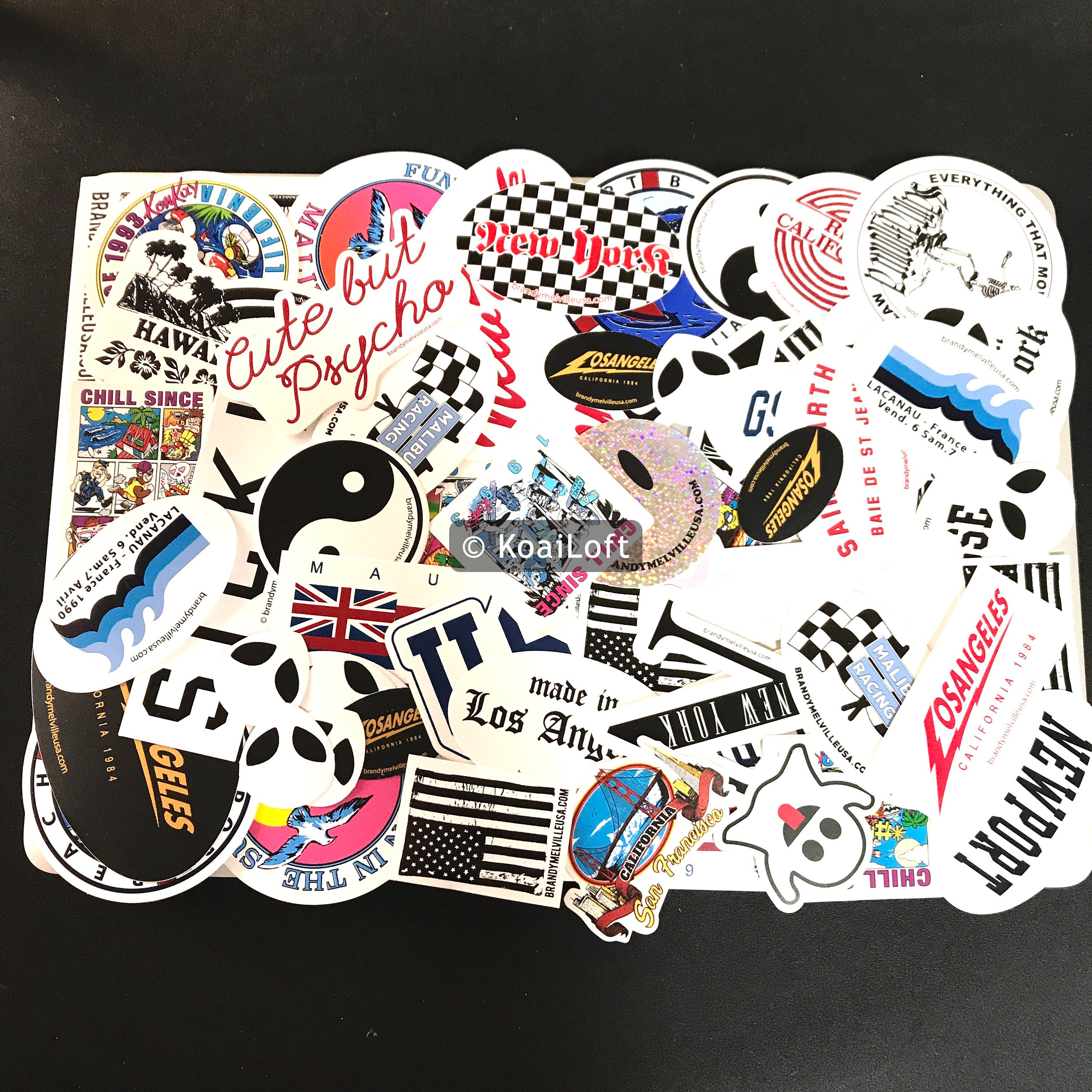 51020 no repeats brandy melville laptop sticker pack etsy