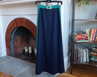 Wool Maxi Skirt - Etsy