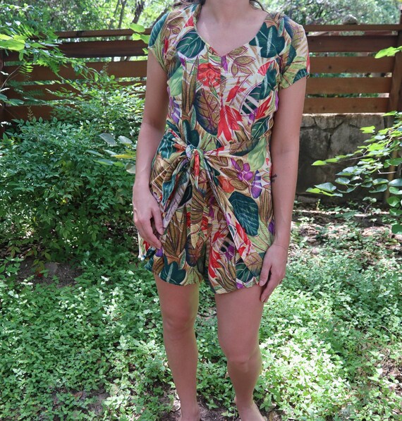 Vintage Romper / Romper Dress / Women's Romper / T