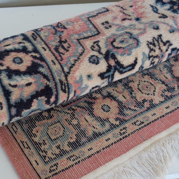 Vintage rosa Decke, Boho sehr weichen Teppich, 5 x 3 Teppich, orientalische Teppich