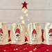 Personalized christmas favor bags