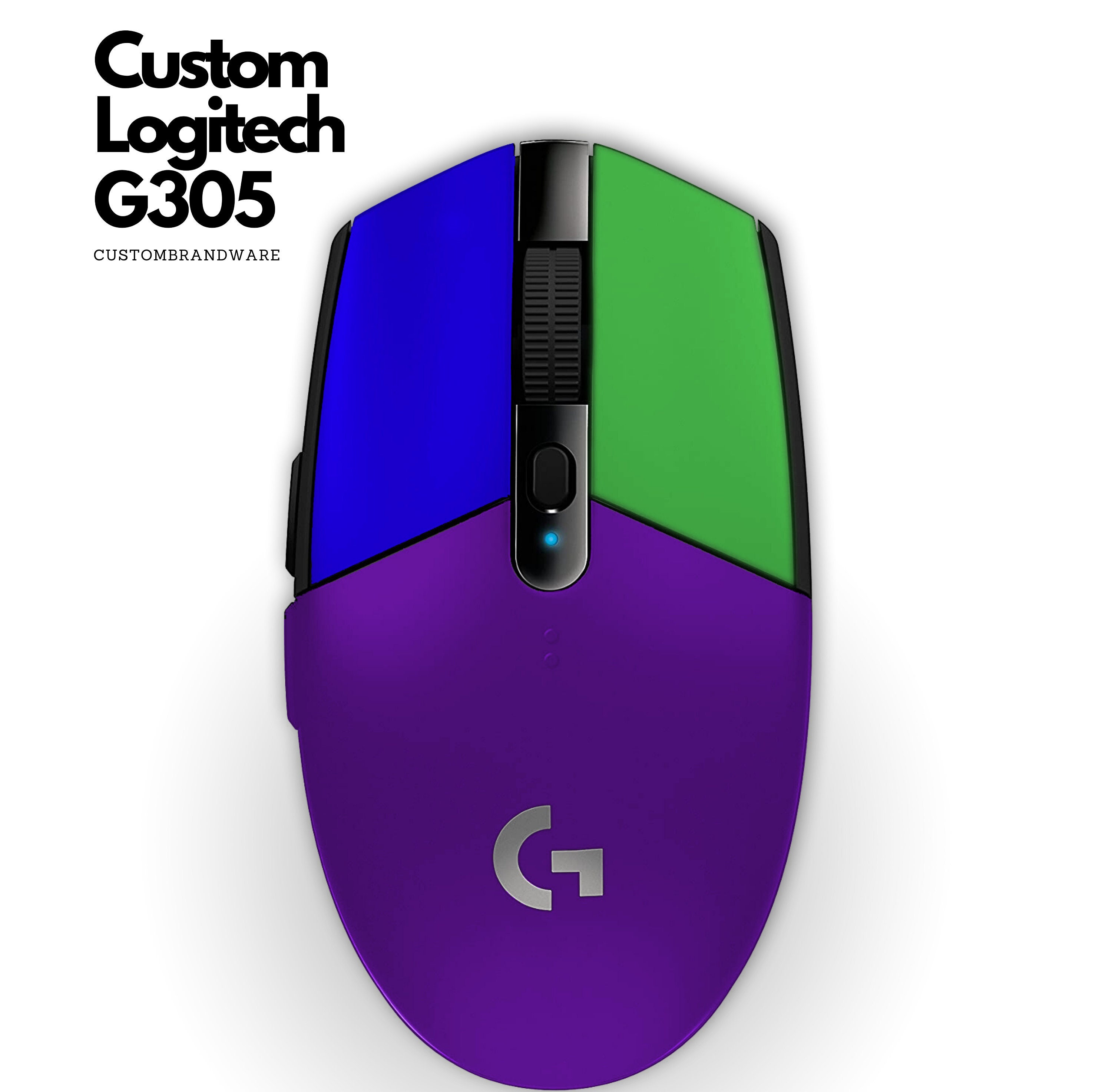 Buy Custom Painted Logitech G305 HERO Wireless/wired Optical Gaming Mouse  With RGB Lighting Custom Gaming Mouse Custom Name Printed Online in India 