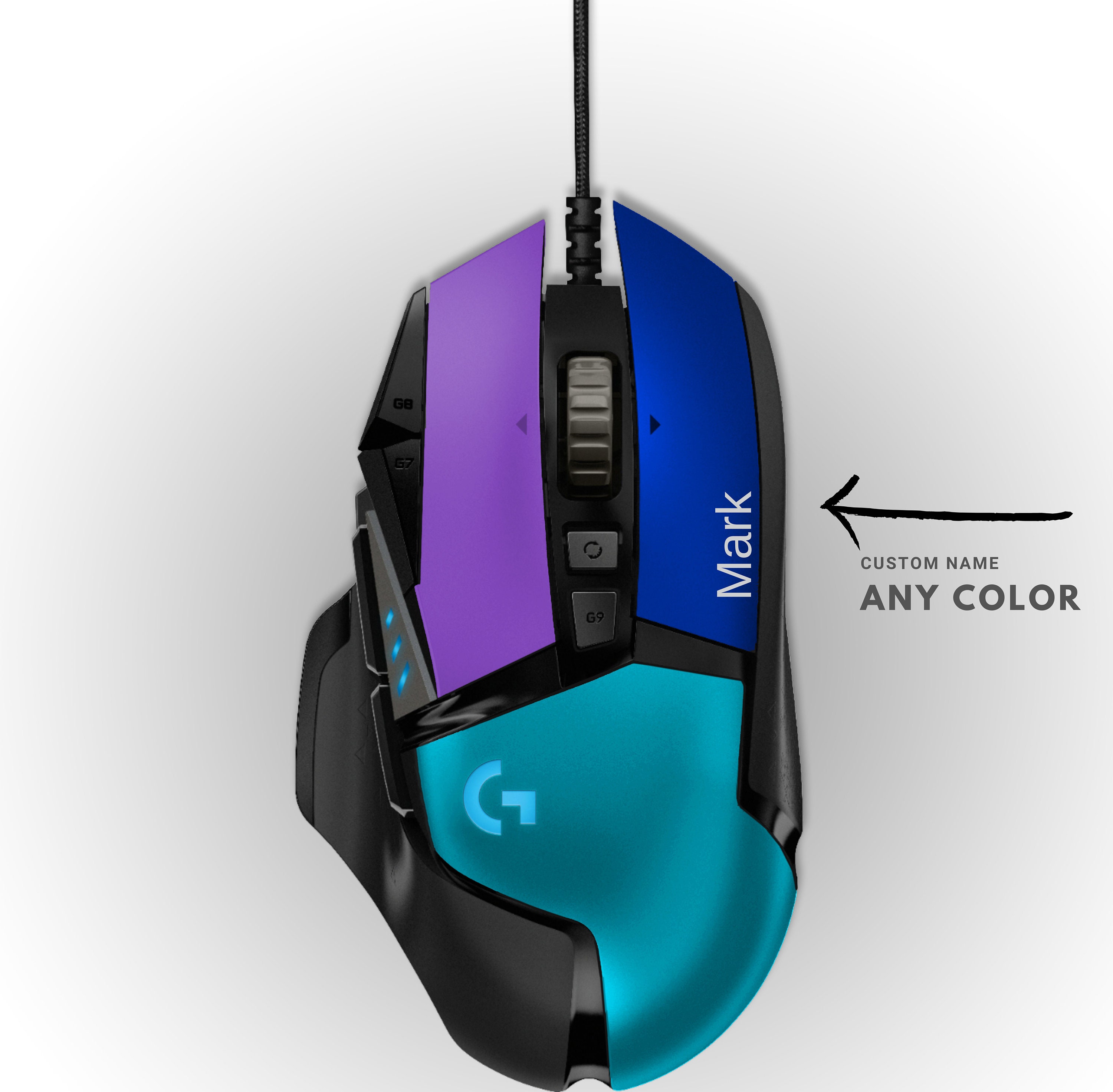 kedelig couscous mus Custom Painted Logitech G502 HERO Wired Optical Gaming Mouse - Etsy