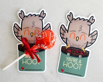 YOU’RE A HOOT  // Custom Valentine's Day Cards