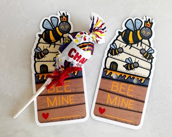 BEE MINE // Custom Valentine's Day Cards