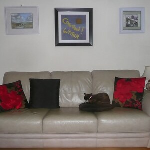 Giclee &quot;Pas op met water&quot;