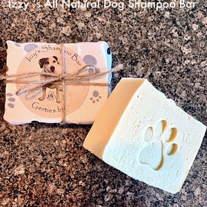 Izzy’s Natural Dog Shampoo Bar