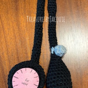 Crocheted Pretend Play Stethoscope and Blood Pressure Cuff Set image 7