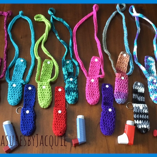 Inhaler Holder Keychain Svg Etsy