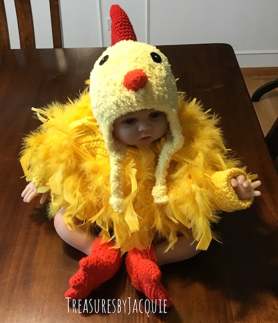 Baby chicken best sale costume with feathers