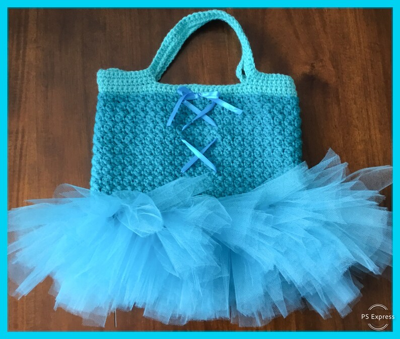 teal dance bag