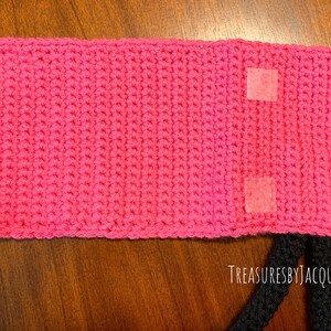Crocheted Pretend Play Stethoscope and Blood Pressure Cuff Set image 10