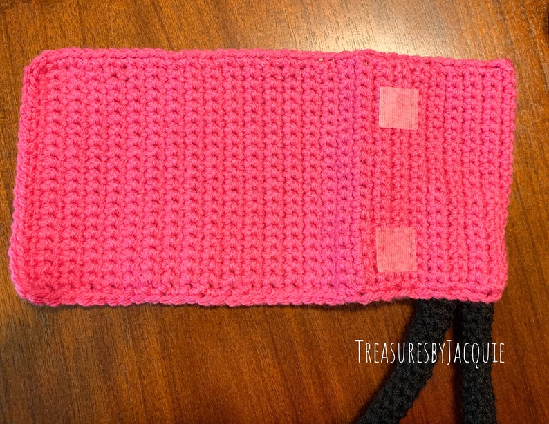 Crocheted Pretend Play Stethoscope and Blood Pressure Cuff Set image 10