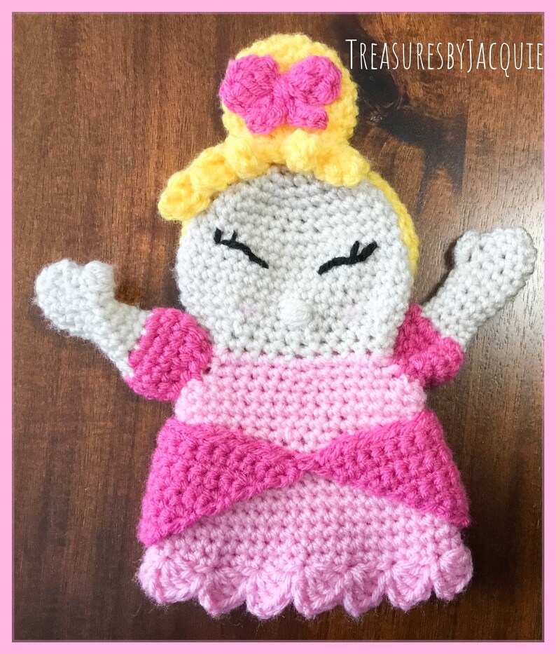 Crocheted Princess Hand Puppets Princess Puppet Kids Toys Etsy