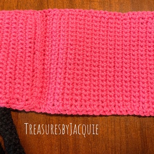Crocheted Pretend Play Stethoscope and Blood Pressure Cuff Set image 9