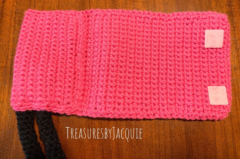 Crocheted Pretend Play Stethoscope and Blood Pressure Cuff Set image 9