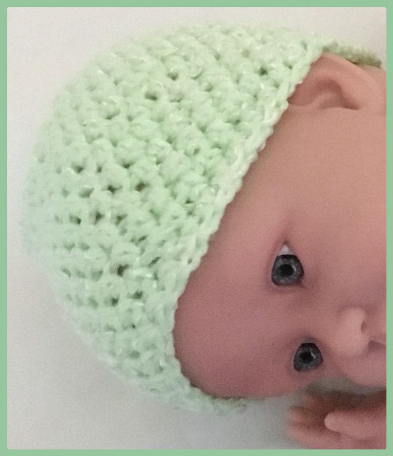 Handmade crocheted premie turtle shell blanket and hat perfect for those newborn pictures