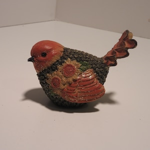 Colorful Bird Figurine