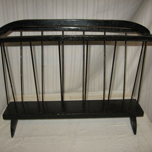 Folk Art Handmade Magazine Rack