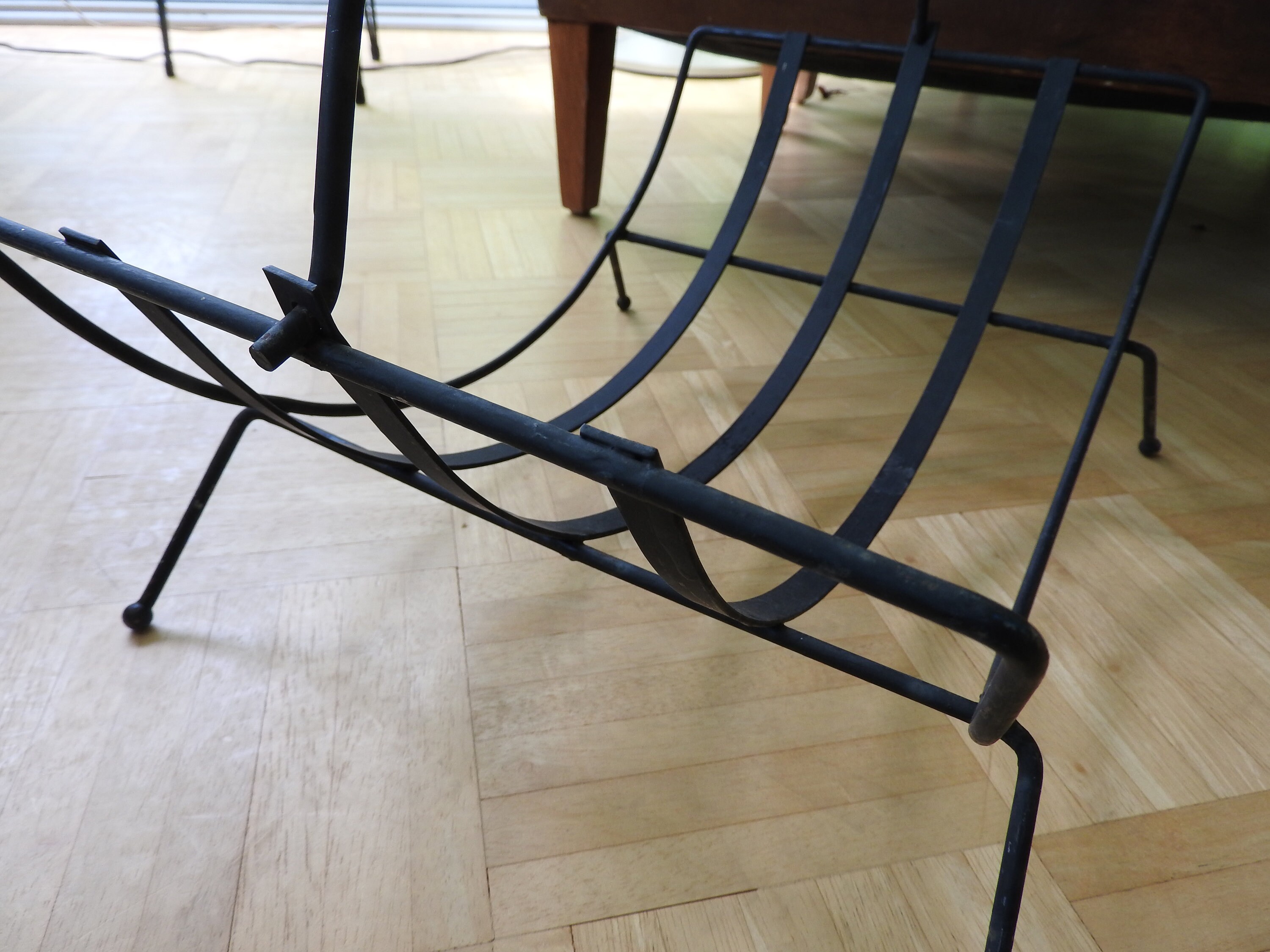 Vintage Mid Century Magazine Rack - Etsy