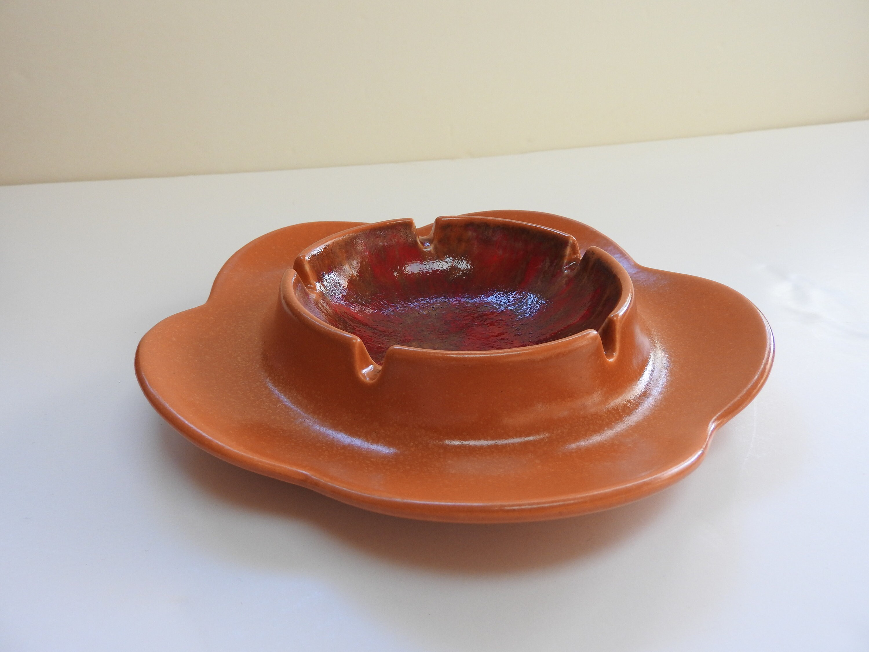 Ashtray bowl - Etna fire style - Sicily Lover