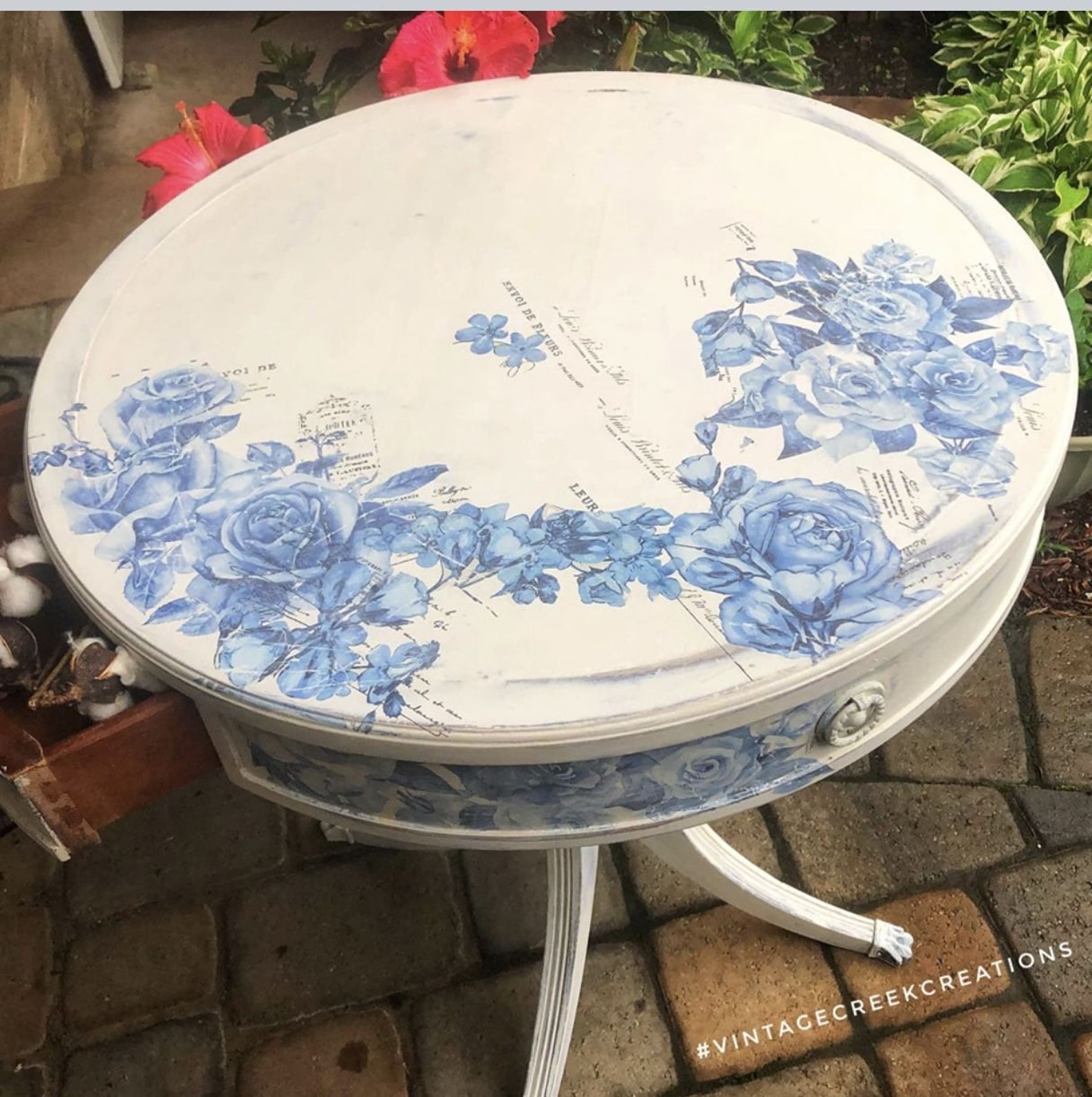 French Ceramics Decor Transfer Redesign With Prima Etsy UK