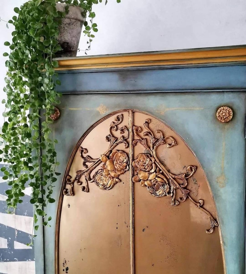 Victorian Rose Decor Mould Redesign With Prima 8 X 5 20 Etsy UK