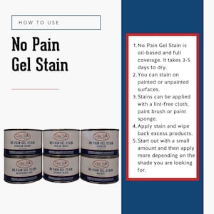 No pain gel stain |  Dixie Belle |  Picklin white |  Weathered grey | Colonal black \ Espresso | Walnut | Dixie Belle Paint Company