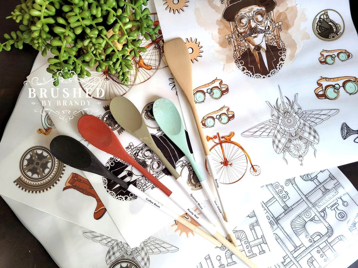 Dixie Belle Belles & Whistles Decor Transfers Cacti Succulents Etsy