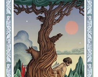 Summer Tree Card Set