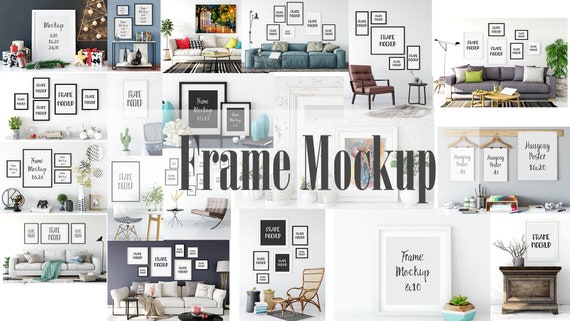 20 Photo Frame Mockups Fully Editable Psdphoto