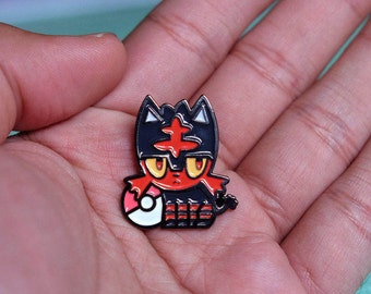 It's Lit. | Soft Enamel Pin | Litten | Pokémon Pin