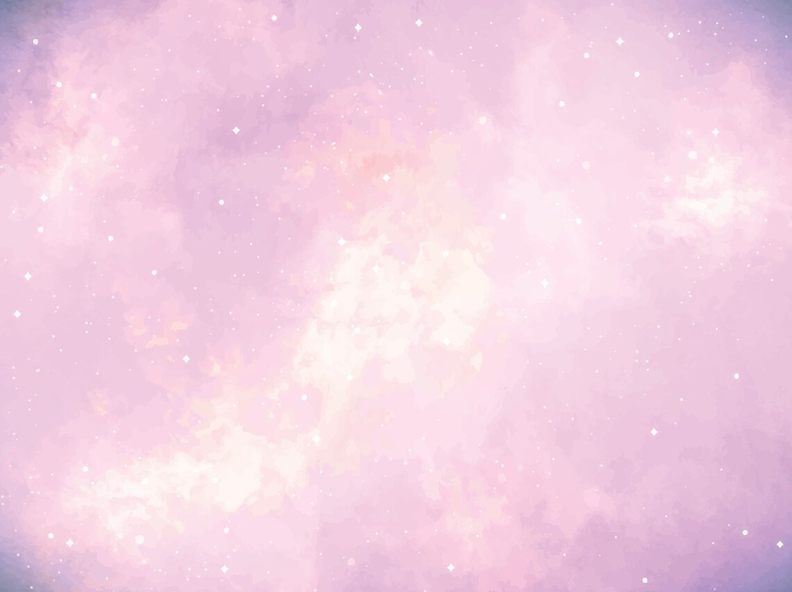 Peel and Stick Wallpaper Pink/ Pink Galaxy Wallpaper/ Etsy