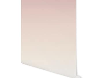 Peel and Stick Wallpaper Boho Ombre Pink High Quality Removable Wallpaper/ Boho Blush Ombre Wallpaper WW2104