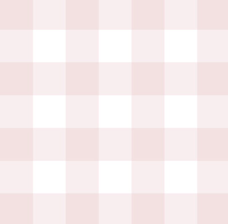 Dusty Rose Pink XL Buffalo Check Wallpaper // Removable Etsy